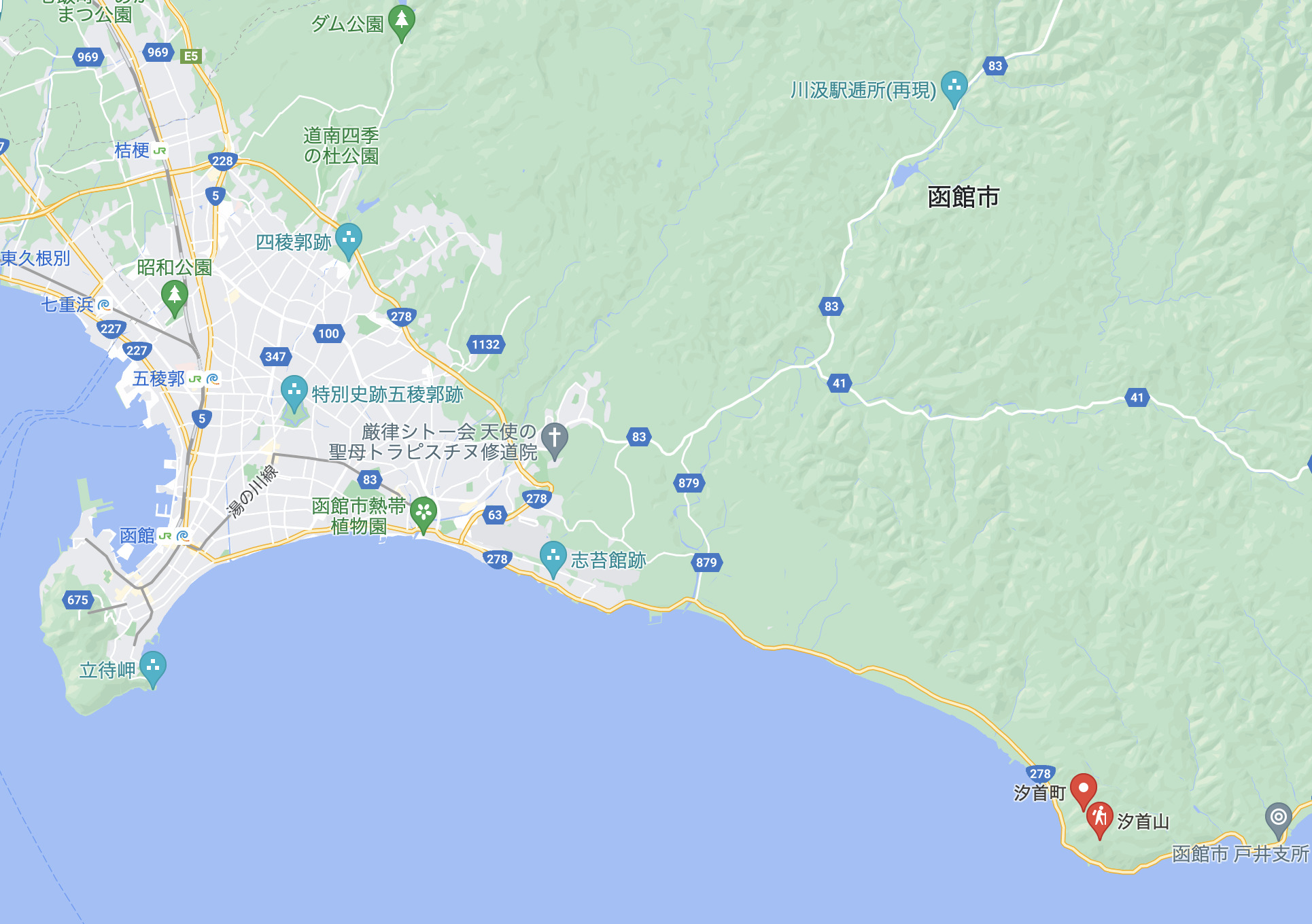 汐首山MAP